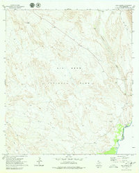 San Vicente 1971 topographic map thumbnail