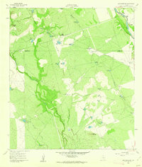 Sand Mountain 1960 topographic map thumbnail