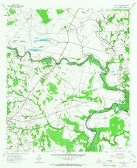 Sand Ridge 1964 topographic map thumbnail