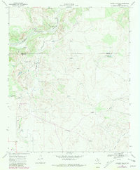 Sanders Hollow 1968 topographic map thumbnail