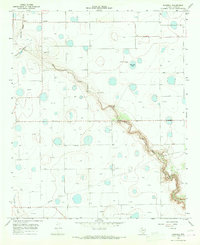 Sandhill 1965 topographic map thumbnail