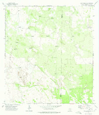 Santa Elena NW 1972 topographic map thumbnail