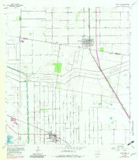 Santa Rosa 1956 topographic map thumbnail