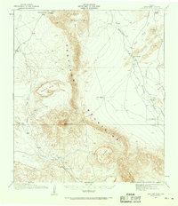 Santiago Peak 1917 topographic map thumbnail