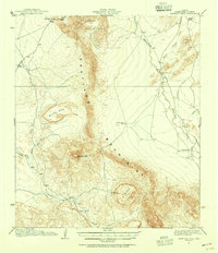 Santiago Peak 1917 topographic map thumbnail