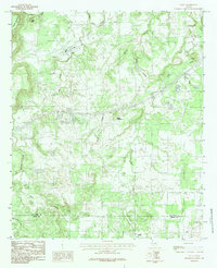 Santo 1984 topographic map thumbnail