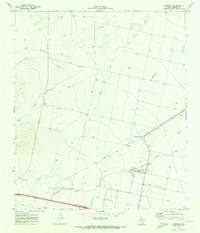 Saragosa 1970 topographic map preview
