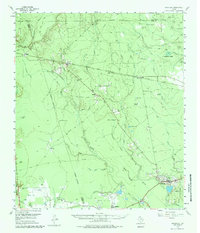 Saragosa 1955 topographic map thumbnail