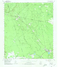 Saratoga 1955 topographic map thumbnail