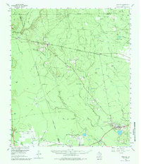Saratoga 1955 topographic map thumbnail