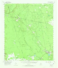 Saratoga 1955 topographic map thumbnail