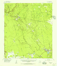 Saratoga 1955 topographic map thumbnail
