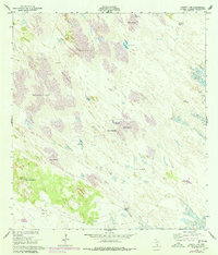 Sarita 4 SE 1952 topographic map thumbnail
