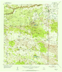 Sarita 1954 topographic map thumbnail
