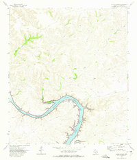 Satan Canyon 1972 topographic map thumbnail