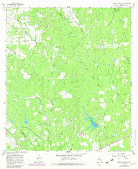 Sawmill Branch 1965 topographic map thumbnail