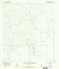 Schneeman Draw NE 1967 topographic map thumbnail