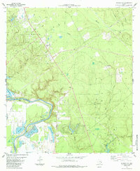 Schwab City 1984 topographic map thumbnail