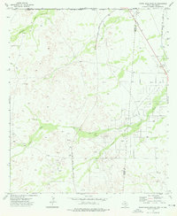 Screw Bean Draw NE 1973 topographic map thumbnail