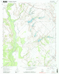 Scurry 1962 topographic map thumbnail