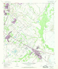 Seagoville 1959 topographic map thumbnail
