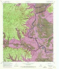 Negreet SW 1954 topographic map thumbnail
