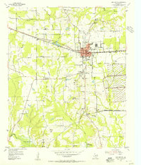 New Boston 1954 topographic map thumbnail