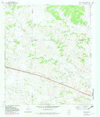 Nolen Draw 1967 topographic map thumbnail