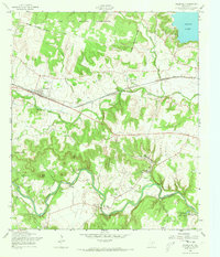 Nolanville 1958 topographic map thumbnail