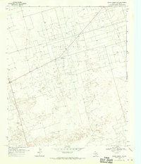 North Cowden NW 1968 topographic map thumbnail