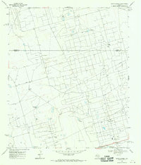 North Cowden 1967 topographic map thumbnail