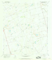 North Curtis Ranch 1966 topographic map thumbnail