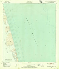 North Of Port Isabel NW 1952 topographic map thumbnail