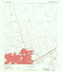 Northeast Midland 1965 topographic map thumbnail
