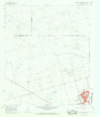Northwest Midland 1966 topographic map thumbnail