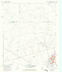 Northwest Midland 1966 topographic map thumbnail