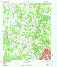 Northwest Palestine 1982 topographic map thumbnail