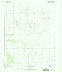 Norton Lake 1966 topographic map thumbnail