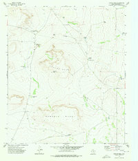 Norton Mesa 1973 topographic map thumbnail