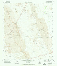 Notrees NW 1971 topographic map thumbnail