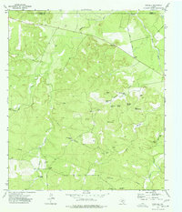 Noxville 1974 topographic map thumbnail