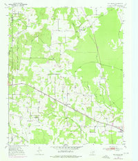 Oak Grove 1950 topographic map thumbnail