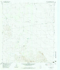 Oak Hills North 1983 topographic map thumbnail