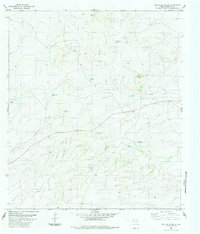 Oak Hills South 1983 topographic map thumbnail