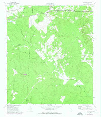 Oakhurst 1961 topographic map thumbnail