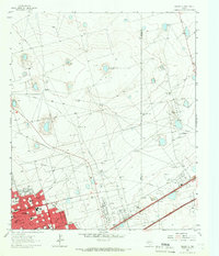 Odessa NE 1964 topographic map thumbnail