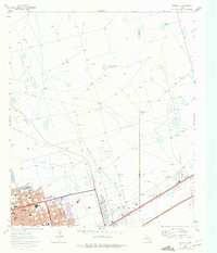 Odessa NE 1964 topographic map thumbnail