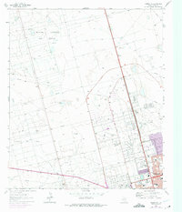 Odessa NW 1964 topographic map thumbnail