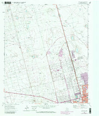 Odessa NW 1964 topographic map thumbnail