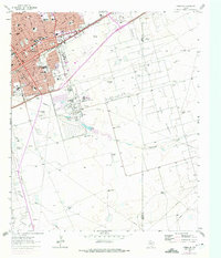 Odessa SE 1964 topographic map thumbnail